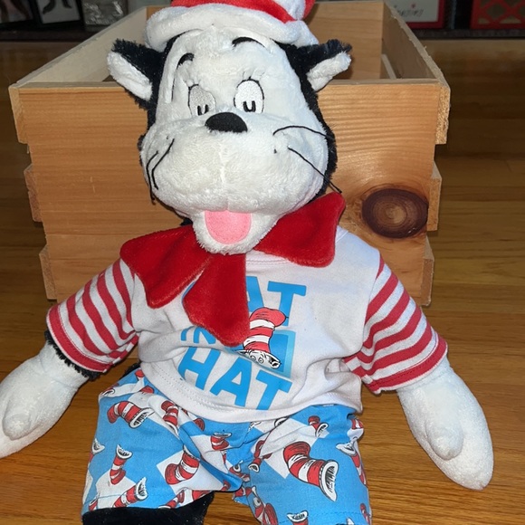 BuildABear Toys Build A Bear Cat In The Hat Poshmark